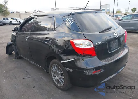 2009 Toyota Matrix z USA, uszkodzony, nr VIN 2T1KU40E79C140131